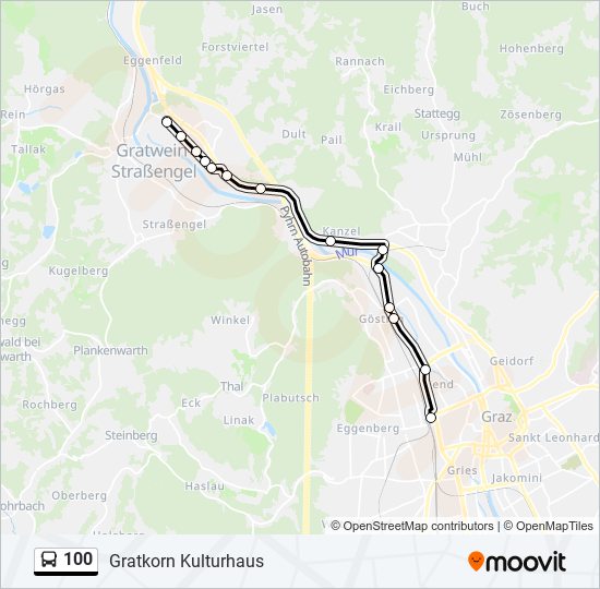Buslinie 100 , Füssen – 100 Reutte – TQDTXT