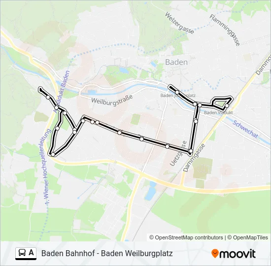 A Bus Line Map