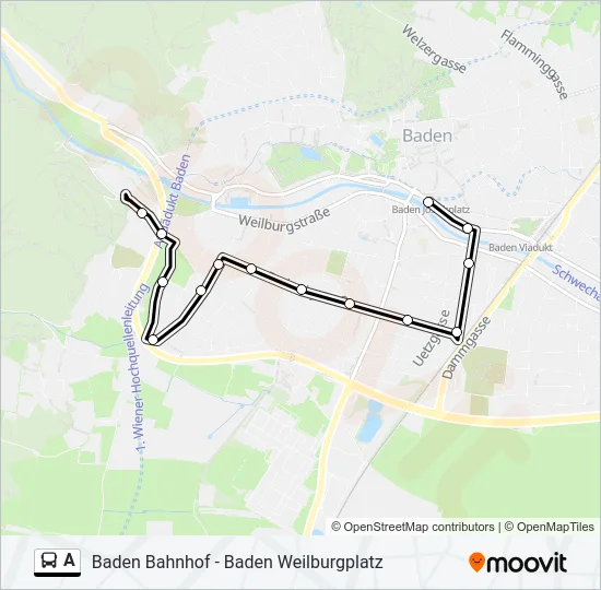 A Bus Line Map
