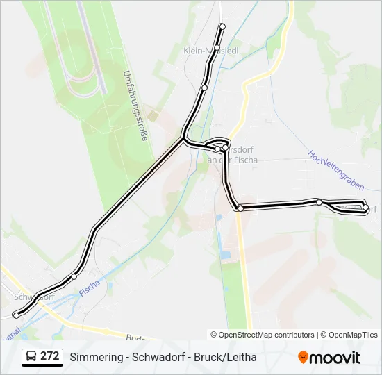272 Bus Line Map