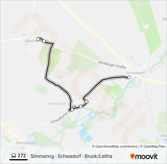 272 Bus Line Map