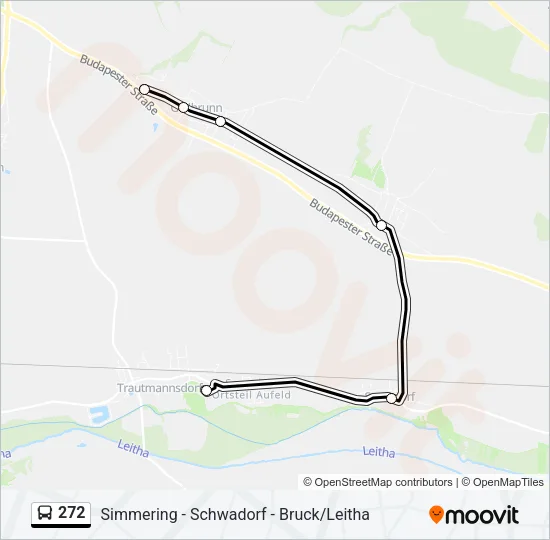 272 Bus Line Map