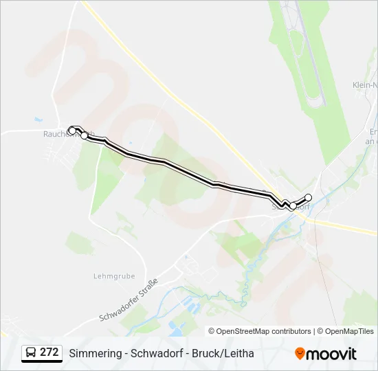 272 Bus Line Map