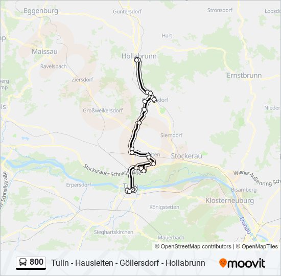 800 bus Line Map