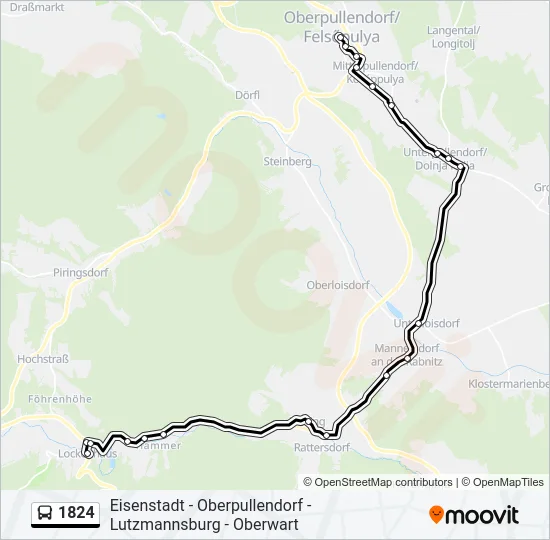 1824 Bus Line Map