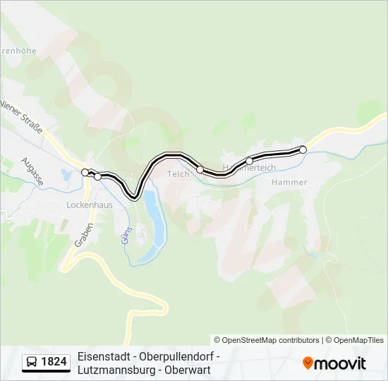 1824 Bus Line Map