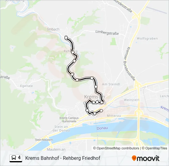 4 Bus Line Map