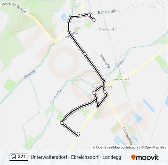 321 Bus Line Map