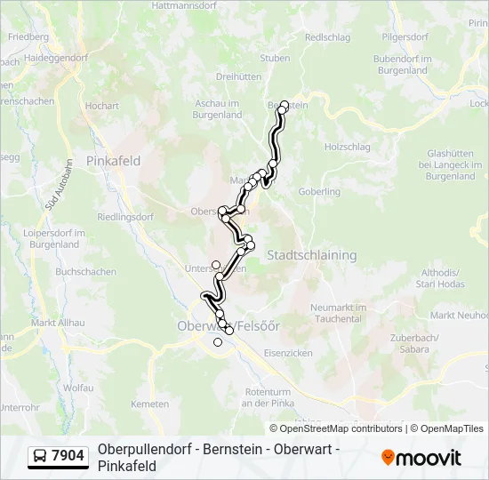 7904  Line Map