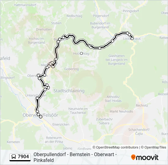 7904  Line Map