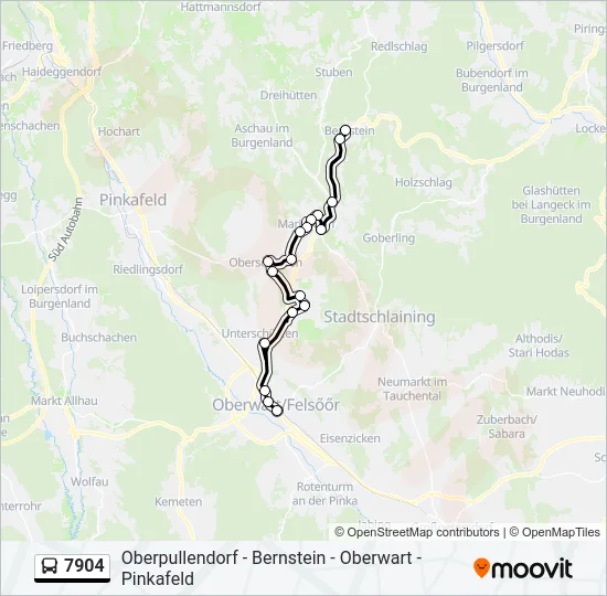 7904  Line Map