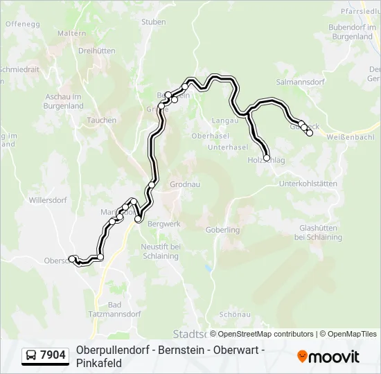 7904  Line Map