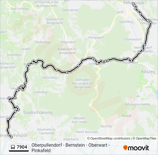7904  Line Map