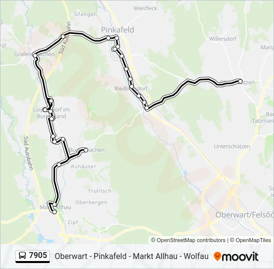 7905  Line Map