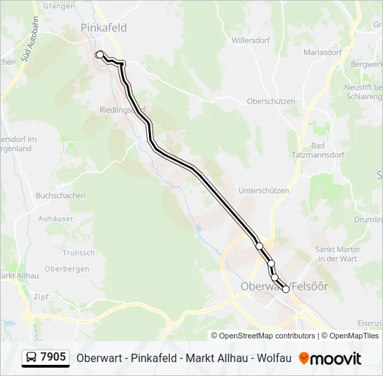 7905  Line Map