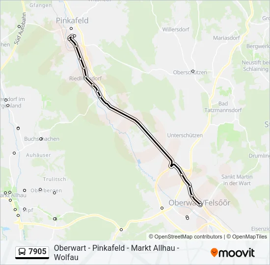 7905  Line Map