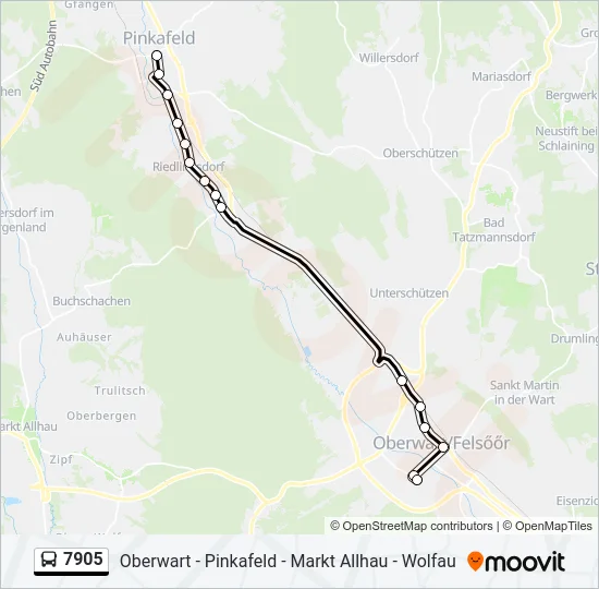 7905  Line Map