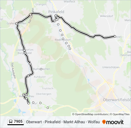 7905  Line Map
