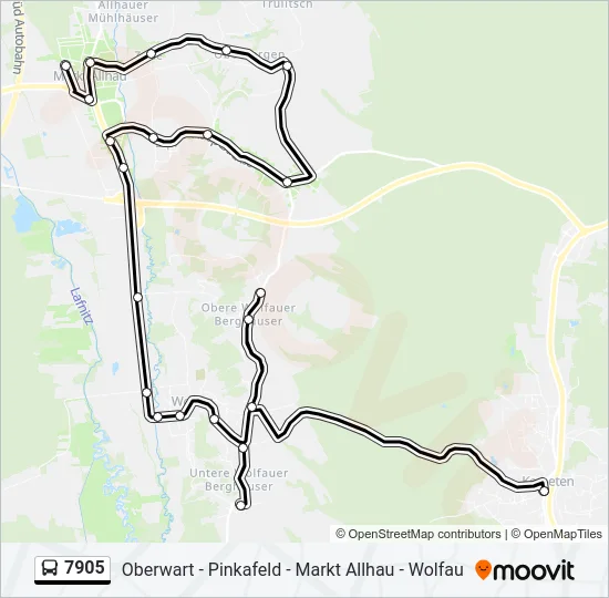 7905  Line Map