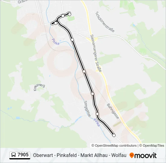 7905  Line Map