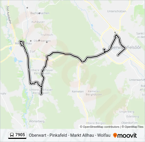 7905  Line Map