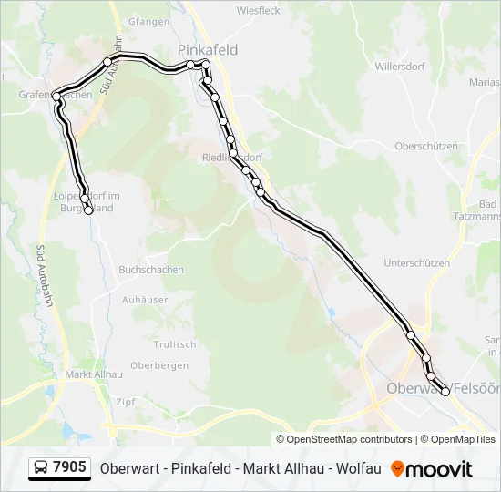 7905  Line Map