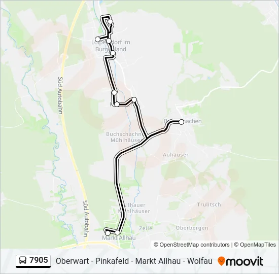 7905  Line Map