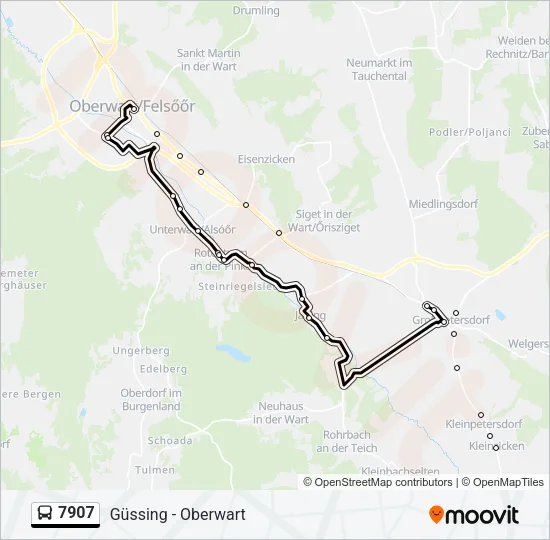 7907  Line Map