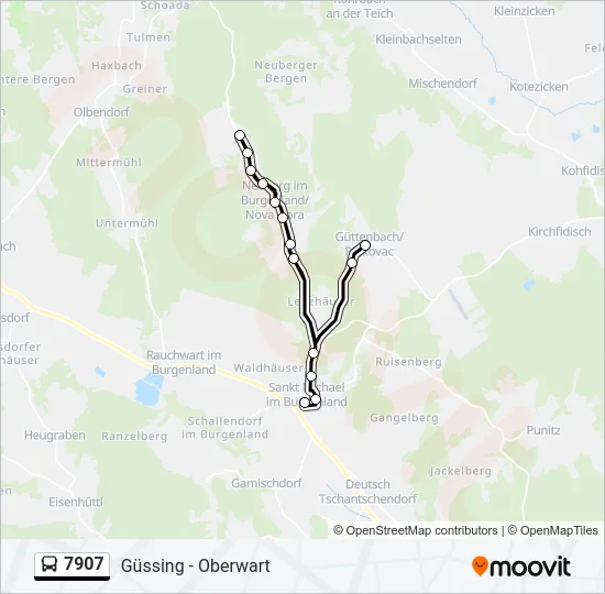 7907  Line Map