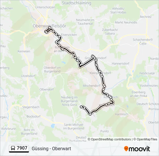 7907  Line Map