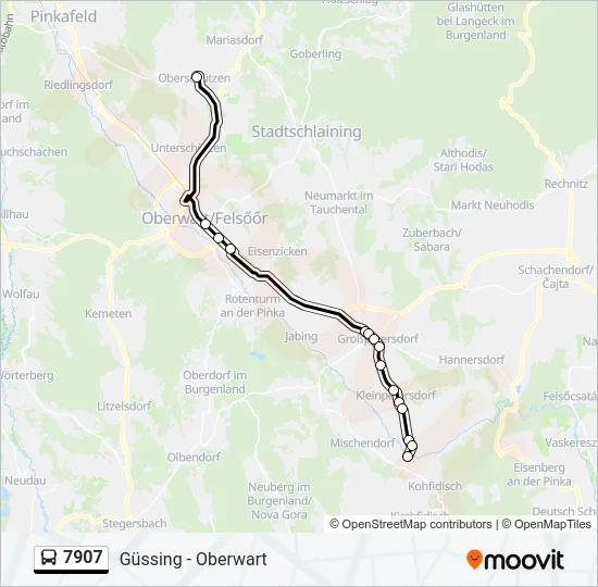 7907  Line Map