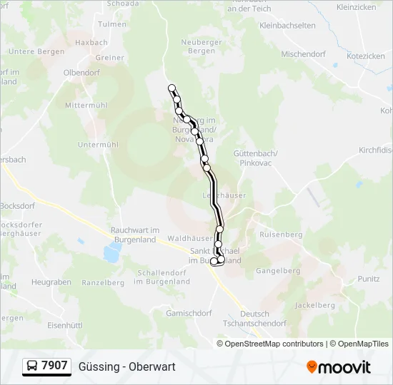 7907  Line Map