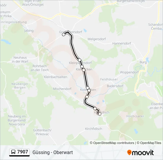7907  Line Map