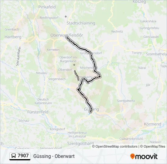 7907  Line Map