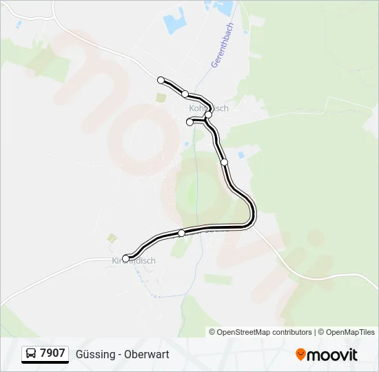 7907  Line Map