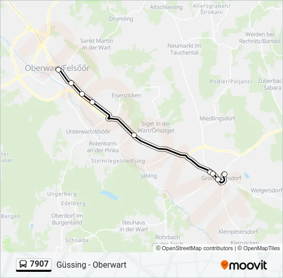 7907  Line Map