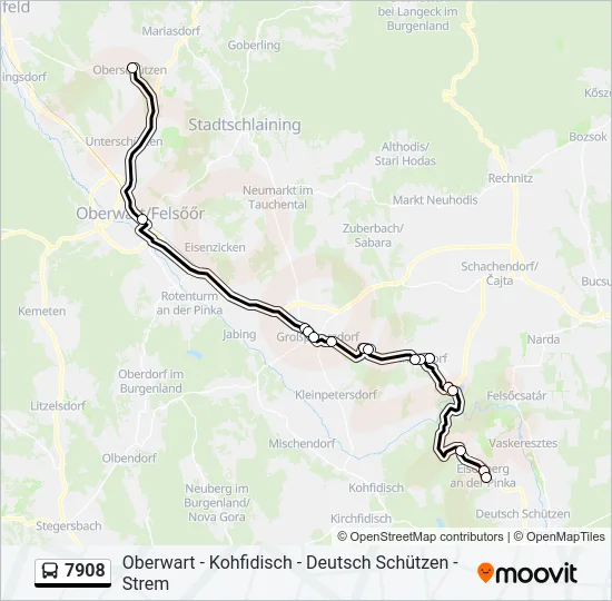 7908  Line Map