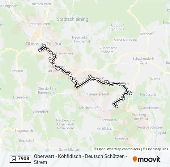 7908  Line Map