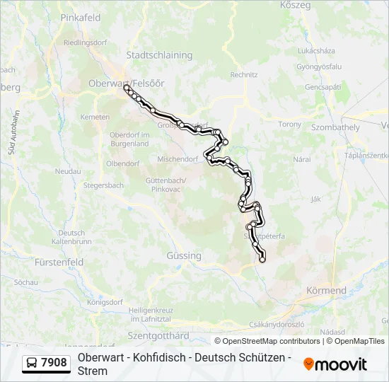 7908  Line Map