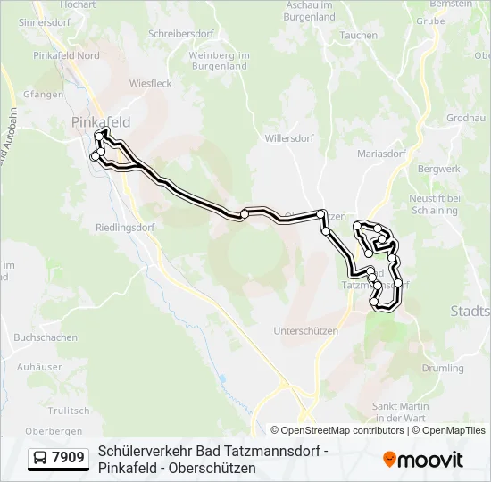 7909  Line Map