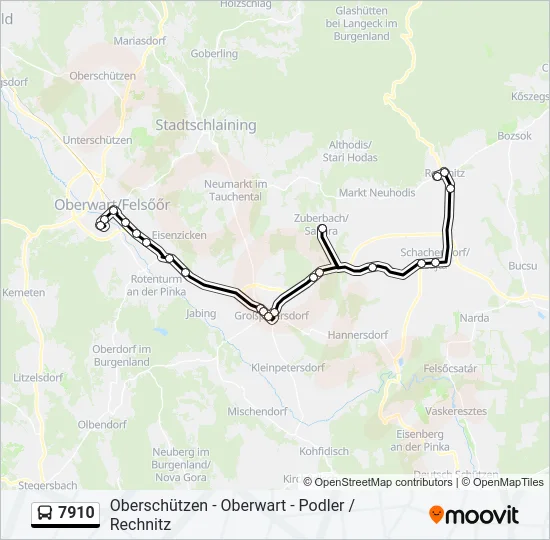 7910  Line Map