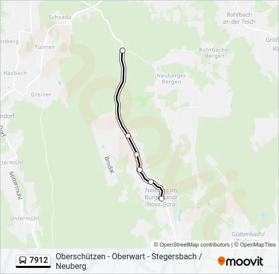 7912  Line Map