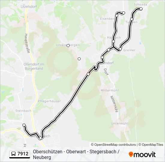 7912  Line Map