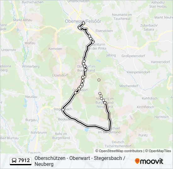 7912  Line Map