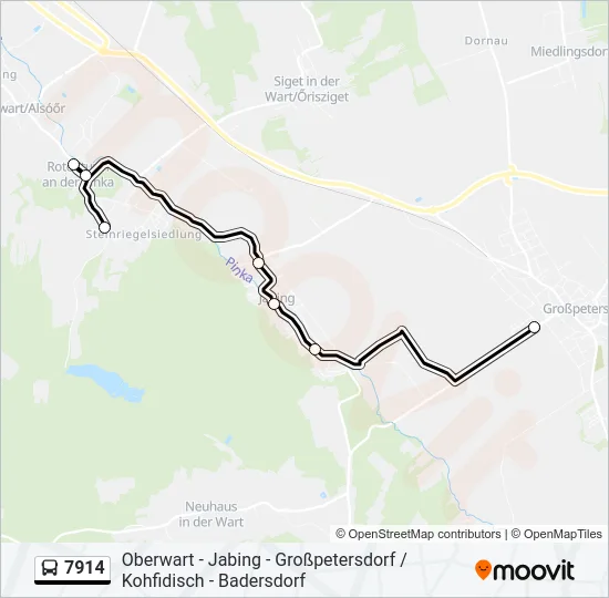 7914  Line Map