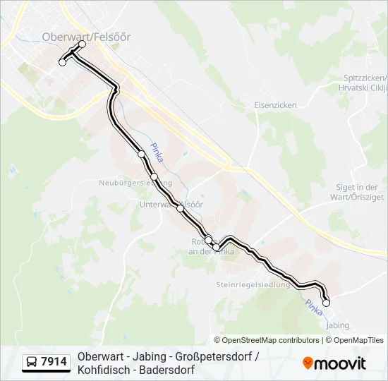 7914  Line Map