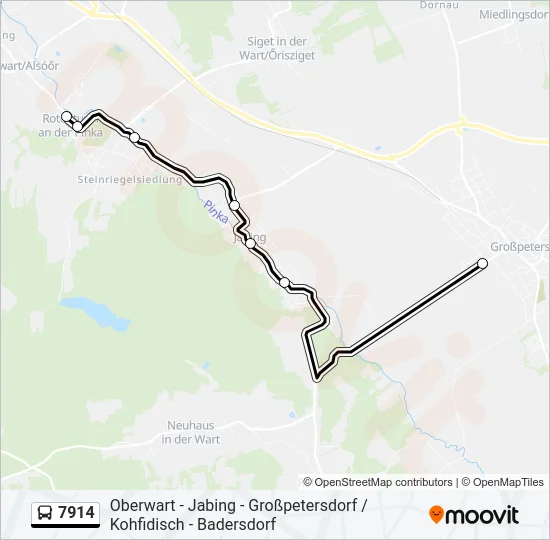 7914  Line Map