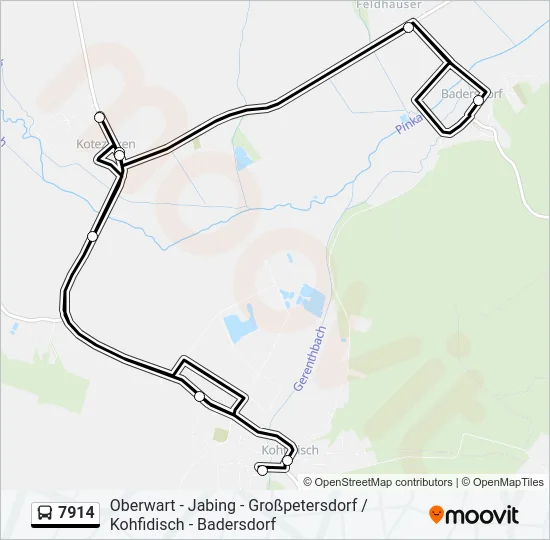 7914  Line Map