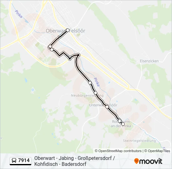 7914  Line Map