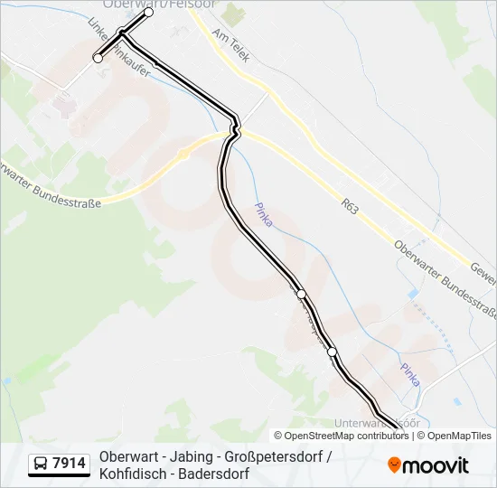 7914  Line Map